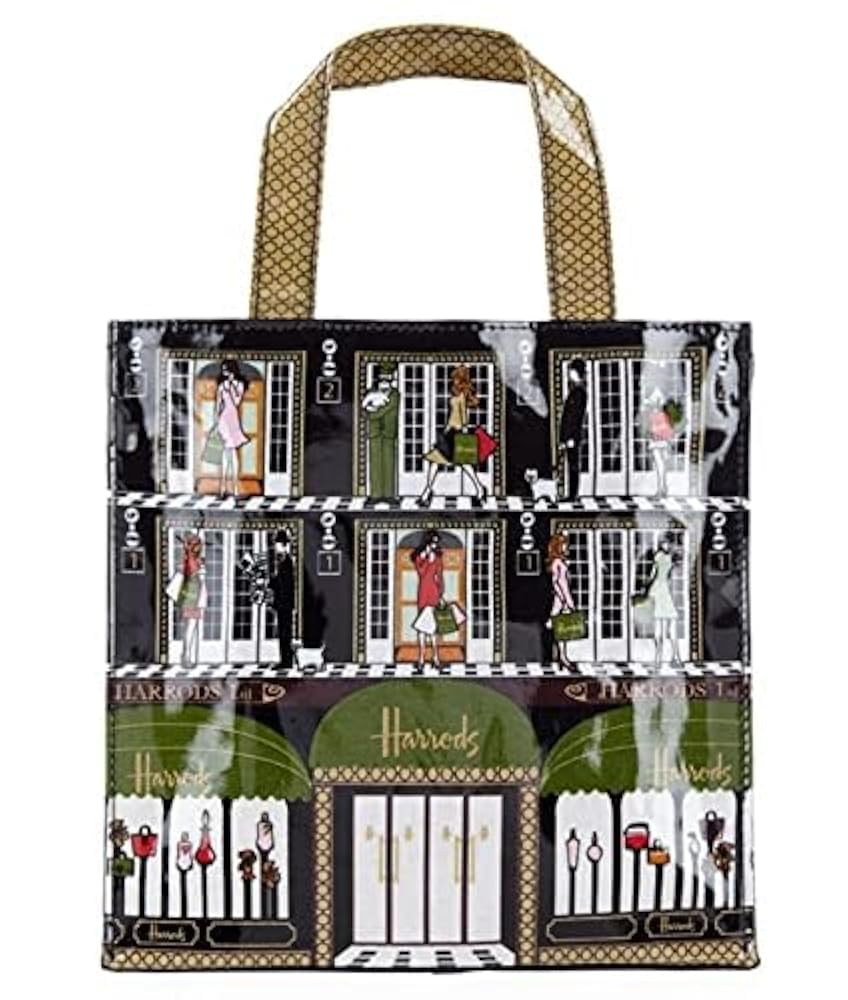 ★32★訳あり新品　Harrods ハロッズ　トートバッグ　エレベーターA4　M Amazon | [ハロッズ] エレベーター トートバッグ Sサイズ